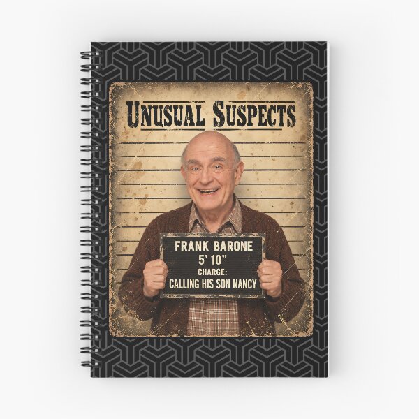 Item preview, Unusual Suspects "Frank Barone" designed and sold by TeeCodes.