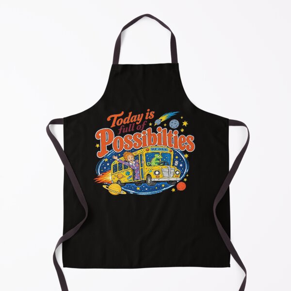 Item preview, Today Is Full Of Possibilties Magic School Bus Ms Frizzle Space Retro designed and sold by CozyCubs-Art.