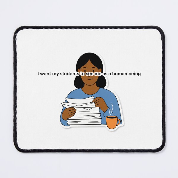 Item preview, Minimalist Teacher with Inspirational Quote designed and sold by NiftyWrx.