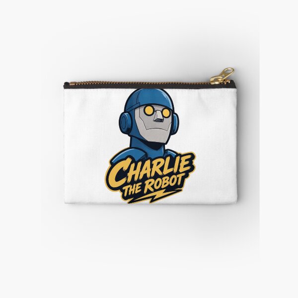 Item preview, Charlie the Friendly Robot Illustration Design designed and sold by MidTownKai.