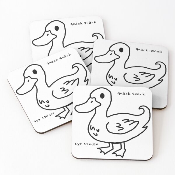 Item preview, The Quack Quack Duck designed and sold by sytstudio.