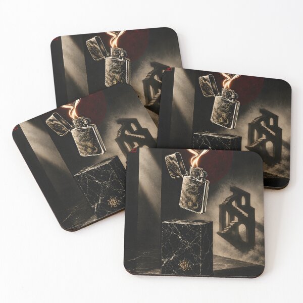Item preview, GCR1 The Impossible Flame – Surreal Lighter Art, Chrome Sculpture & Dark Luxury Design designed and sold by GCR1.