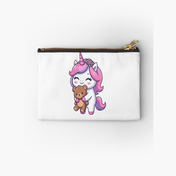 Item preview, Cute Unicorn Hugging Teddy Bear designed and sold by Ella_Sketch.