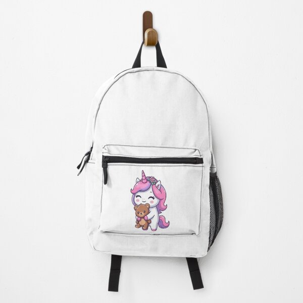 Item preview, Cute Unicorn Hugging Teddy Bear designed and sold by Ella_Sketch.