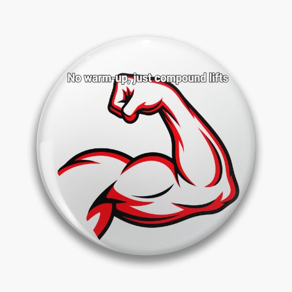 Item preview, Muscular Arm Flex with Bold Quote designed and sold by NiftyWrx.