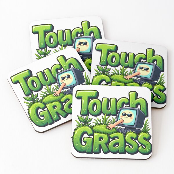 Item preview, Time to Touch Grass designed and sold by zakvisuals.