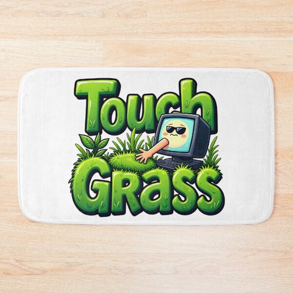 Item preview, Time to Touch Grass designed and sold by zakvisuals.