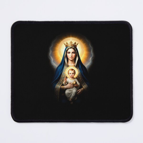 Item preview, Madonna and Child Catholic Mother and Baby designed and sold by Krasnovaovaova.