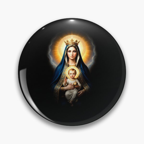 Item preview, Madonna and Child Catholic Mother and Baby designed and sold by Krasnovaovaova.