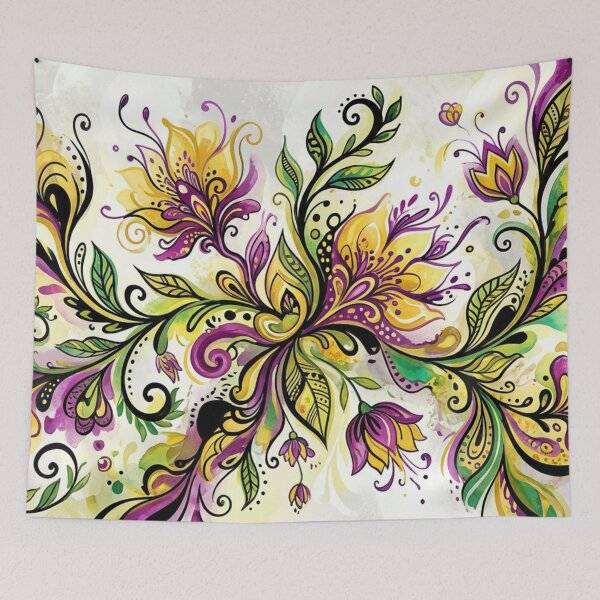 Item preview, Enchanted floral ornaments in dance designed and sold by Sigtrix.