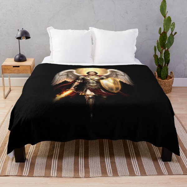 Item preview, Archangel Michael Warrior Angel with Sword designed and sold by Krasnovaovaova.