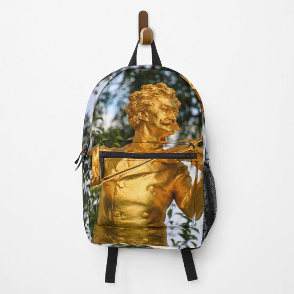 Item preview, The Waltz King, golden Johann Strauss Monument, Vienna’s Stadtpark color portrait print photograph designed and sold by Jéanpaul Ferro.