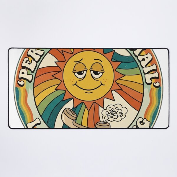 Item preview, Per My Last Email I Am Dying Inside Retro 70s Sun Sticker designed and sold by Mandatory.