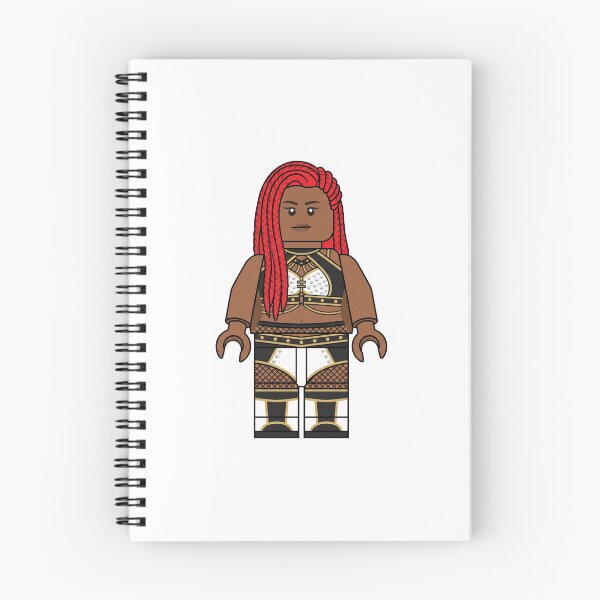 Item preview, B-Fab Hit Row Red Dreadlocks Minifig designed and sold by Bad-Decisions-Designs.