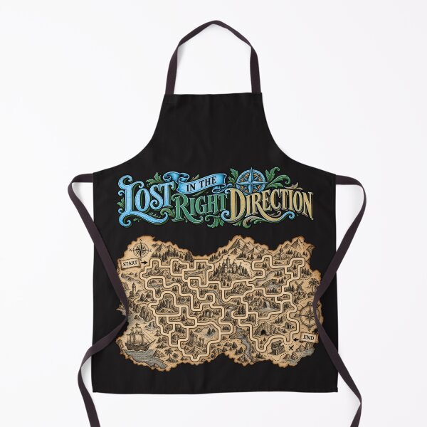 Item preview, Lost in the Right Direction – Vintage Adventure Typography designed and sold by Aimetoi.