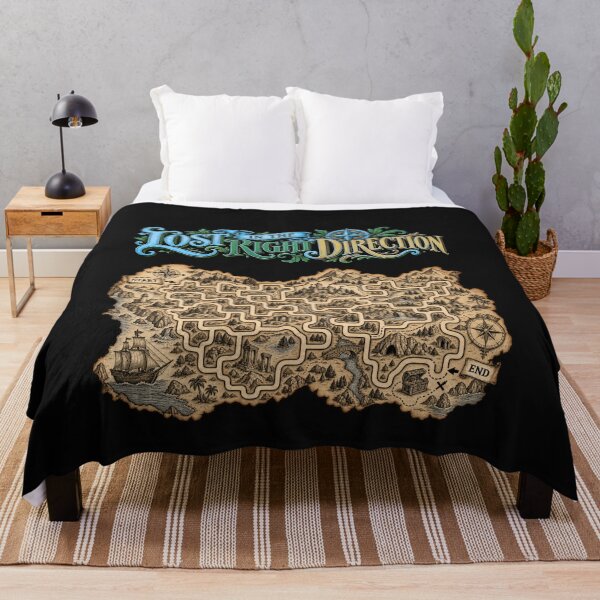 Item preview, Lost in the Right Direction – Vintage Adventure Typography designed and sold by Aimetoi.