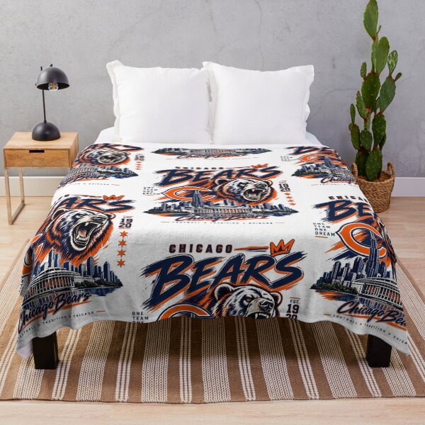 Item preview, Chicago Bears Football Tradition Bear Skyline Game Day designed and sold by RDGNR.
