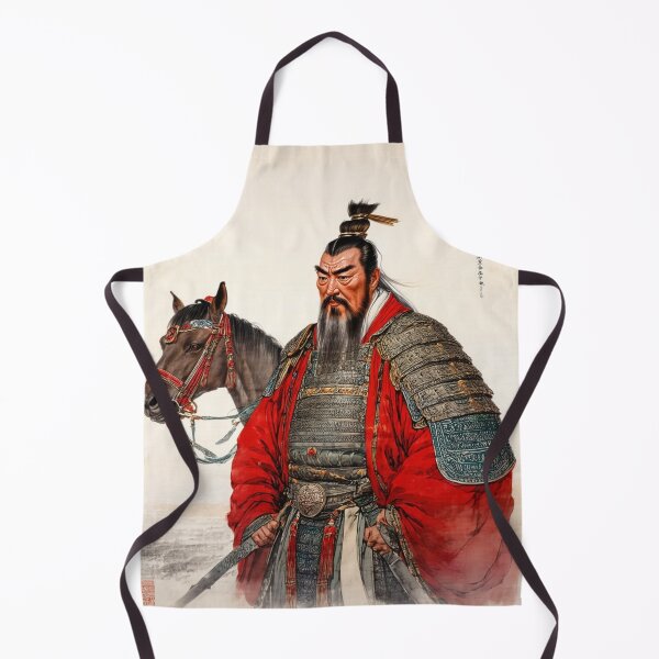 Item preview, Great Khan Warrior - Painterly Nomadic Empire Portrait Art designed and sold by nhk999.