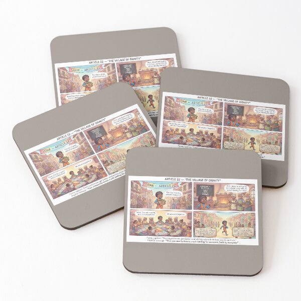 Item preview, Dignified community: Strong together through social security designed and sold by Mianku | Für das Leben.