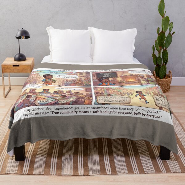 Item preview, Dignified community: Strong together through social security designed and sold by Mianku | Für das Leben.