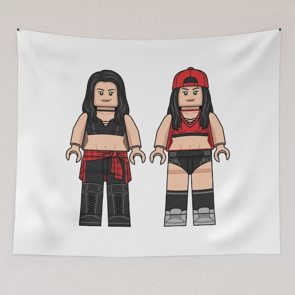 Item preview, The Bella Twins Nikki and Brie Minifig Set designed and sold by Bad-Decisions-Designs.