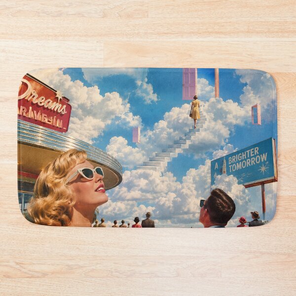 Item preview, Surreal Dreamcore Retro Diner Vintage Fantasy designed and sold by BloomOfDesign.