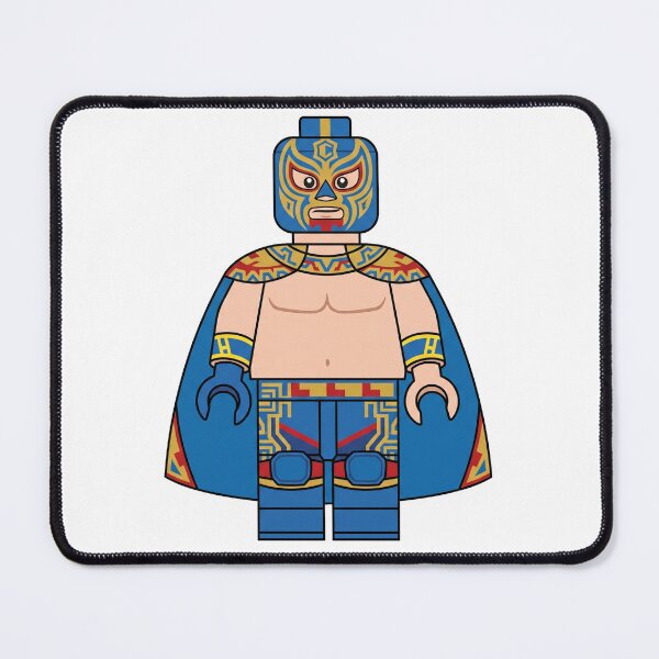 Item preview, Bravo Americano Luchador Cape Minifig designed and sold by Bad-Decisions-Designs.