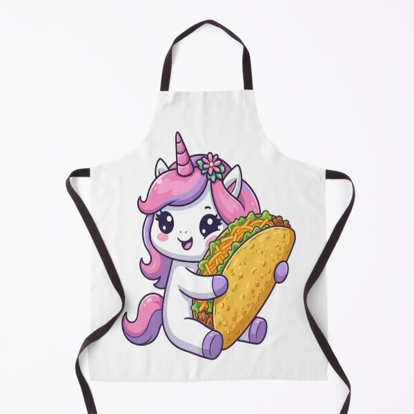 Item preview, Cute Unicorn Eating Big Taco designed and sold by Ella_Sketch.