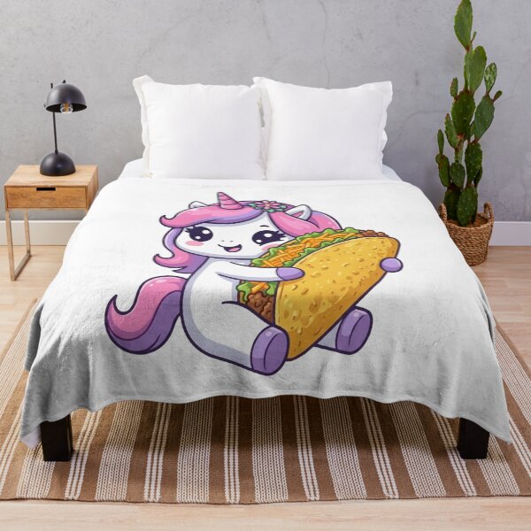 Item preview, Cute Unicorn Eating Big Taco designed and sold by Ella_Sketch.