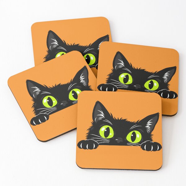 Item preview, A peeking cat designed and sold by Elena Ivan - Papadopoulou.