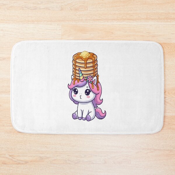 Item preview, Cute Unicorn Balancing Pancakes Stack designed and sold by Ella_Sketch.