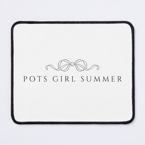 Item preview, Pots Girl Summer Black Font Elegant Dainty Coquette Bow Meme designed and sold by kristy1003.