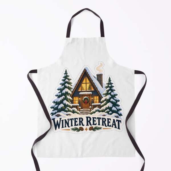 Item preview, Cozy Winter Cabin Snowy Forest Retreat designed and sold by lorand-designs.