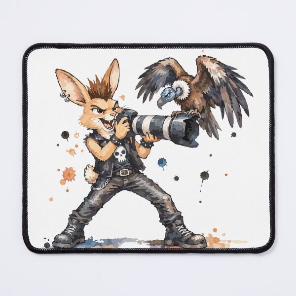 Item preview, Punk Bunny on Photo Safari: Photographer vs Vulture designed and sold by vivendulies.