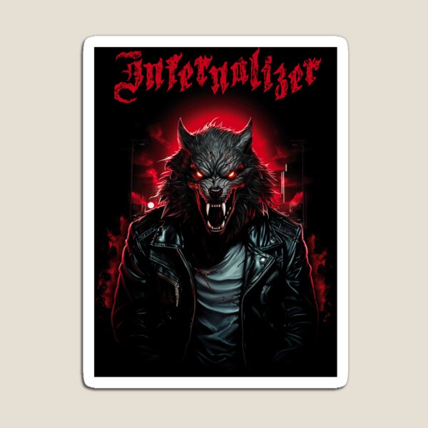 Item preview, Camiseta oficial de Infernalizer "La Bestia Interior" designed and sold by Inferno Manor Productions Official Webstore.