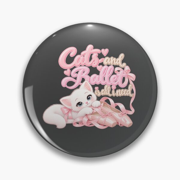 Item preview, Cats and ballet is all I need designed and sold by Danielle Official.