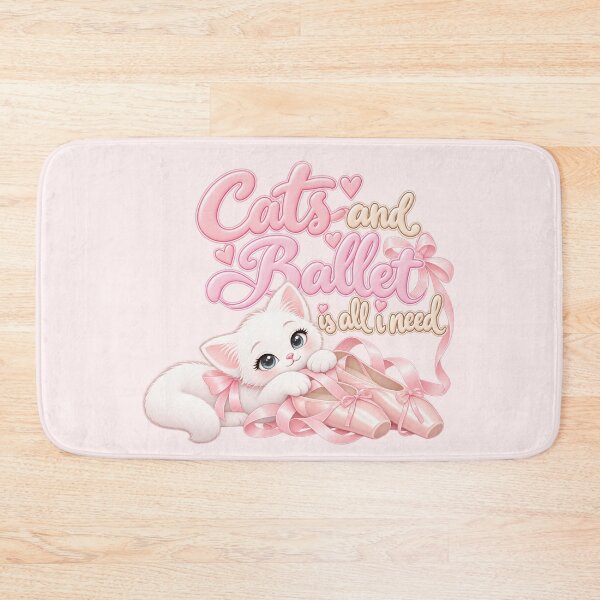 Item preview, Cats and ballet is all I need designed and sold by Danielle Official.