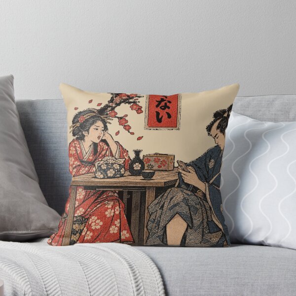 Item preview, Edo Couple Tea Time and Smartphone designed and sold by BRTHRCNK01.