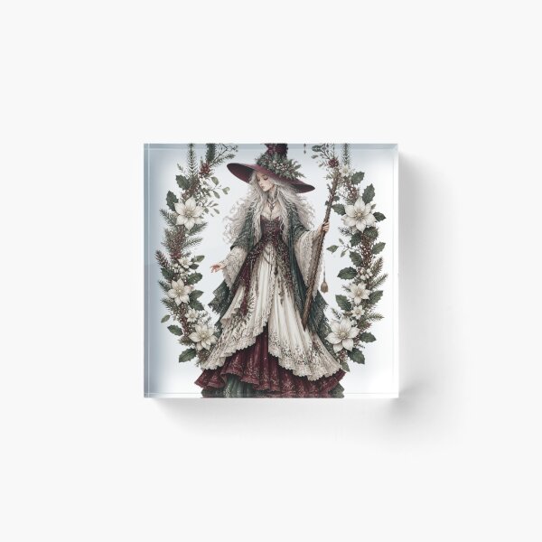Item preview, Winter Fantasy Witch Winter Fantasy WitchDesign designed and sold by Mnyus shop.