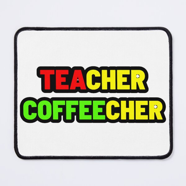 Item preview, This Teacher Runs on Coffee – Funny Teacher Coffee Quote designed and sold by JeraiffsonCorner .