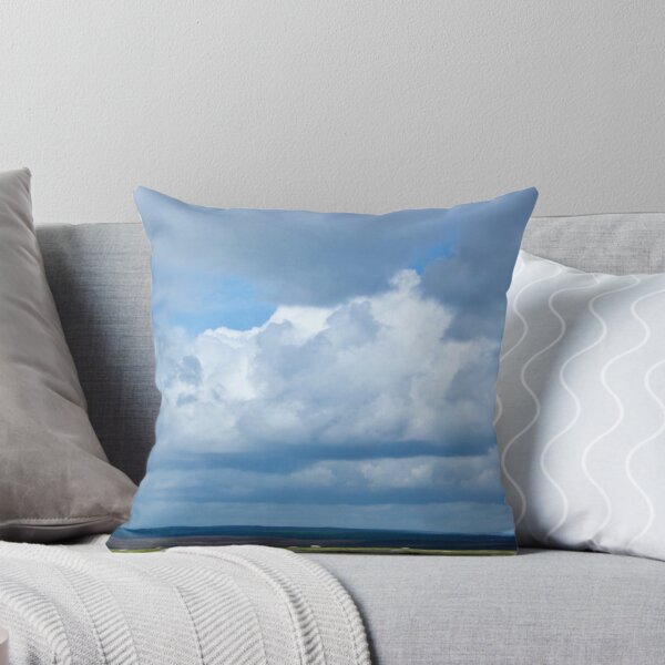 Item preview, Panoramic Moorland Landscape with Towering Cumulus Clouds designed and sold by Astute-Artio-Photography.