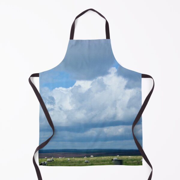 Item preview, Panoramic Moorland Landscape with Towering Cumulus Clouds designed and sold by Astute-Artio-Photography.