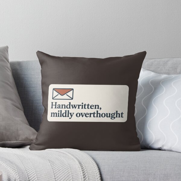 Item preview, Handwritten, Mildly Overthought | Letter Writing Humour designed and sold by cursotti.
