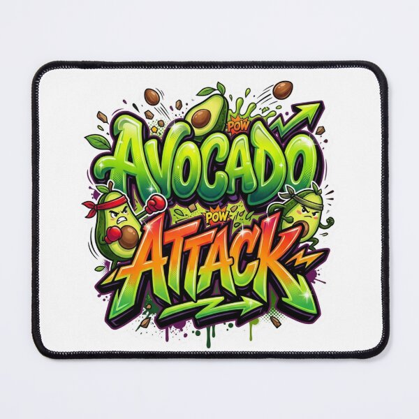 Item preview, Avocado Attack designed and sold by StickVerse by Owais.