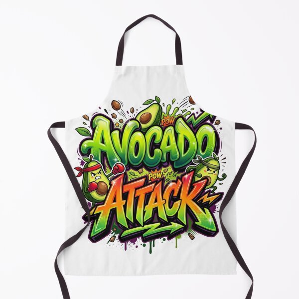 Item preview, Avocado Attack designed and sold by StickVerse by Owais.