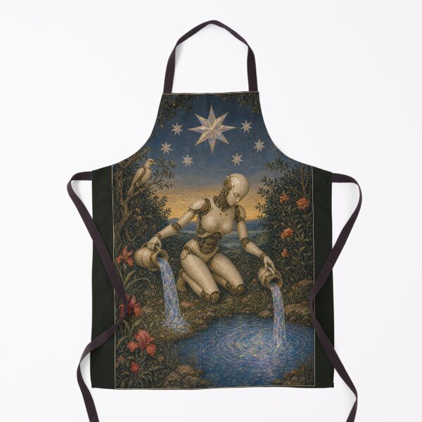 Item preview, The Star Tarot Card (XVII - La Stella) | Crepuscolo Edition designed and sold by DMarquiseArt.