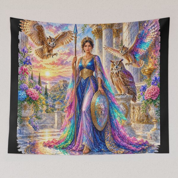 Item preview, Owl Queen of the Celestial Kingdom designed and sold by EdicrisR.