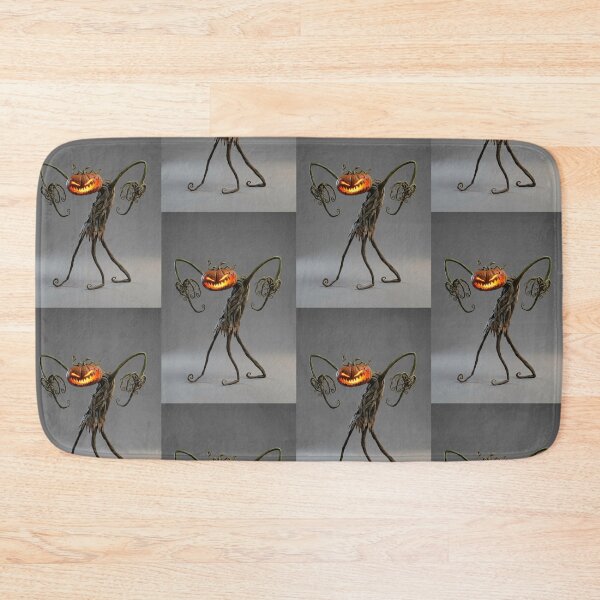 Item preview,  Pumpkin monster of the rotten patch Halloween horror art designed and sold by Vintage Designs +.