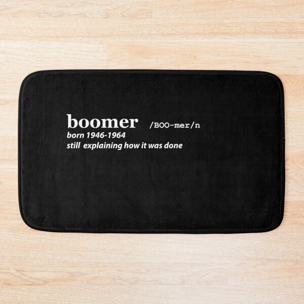 Item preview, Funny Vintage Typewriter Font Boomer Tee designed and sold by ink & Kern.
