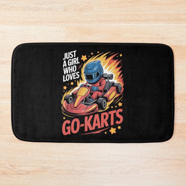 Item preview, Just A Girl Who Loves Go-Karts designed and sold by jkrphoto.